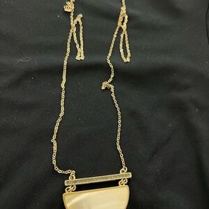 Premier Designs 31” reversible minimalistic geometric pendant necklace